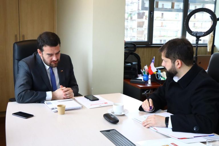 Gobernador Rivas y visita del Presidente Boric: