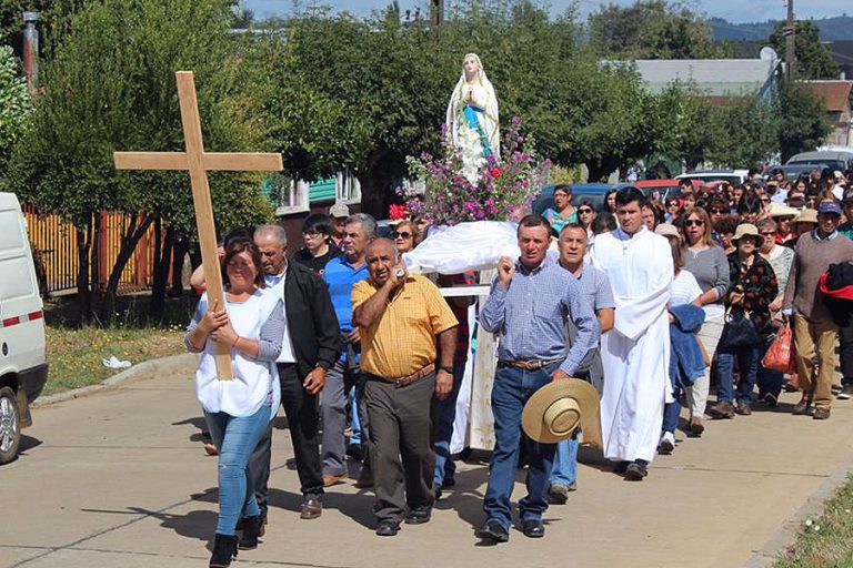 PREPARAN FIESTA RELIGIOSA   DE NUESTRA SEÑORA DE LOURDES 2024