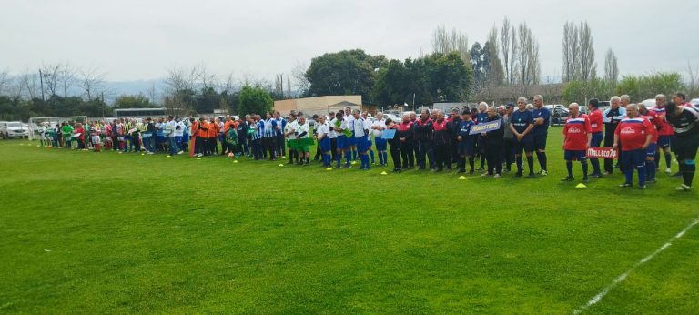 Acto inauguración campeonato oficial del “Comité Amigos del Futbol”