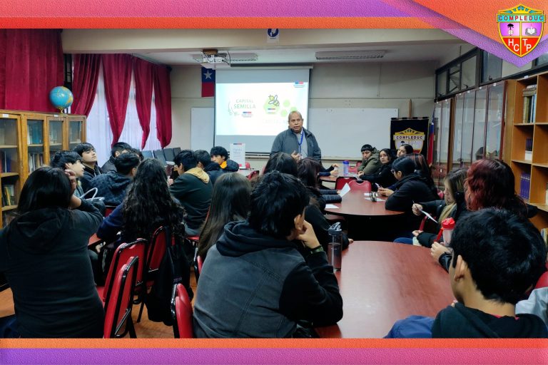 Estudiantes de Gastronomía del Complejo Educacional Collipulli participaron en taller de emprendimiento junto a SERCOTEC